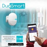Sensor de Movimiento PIR RF 90 Grados Cobertura DuoSmart