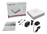 DVR 8CH Hikvision 1080p Lite Pentahibrido /1 Bahia HDD /Audio por Coaxitron