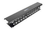 Organizador Horizontal de Cables para Rack de 2 Unidades