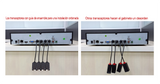 Baluns TurboHD Hasta 4K / 5 MP / HD-TVI/HD-CVI/AHD / Conector 100% COBRE / Transceptor