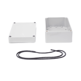 Gabinete Plastico p/ Exterior (IP65) 16x9x6cm Cierre p/ Tornillos
