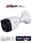 Camara Bala FullColor 1080p DAHUA/ Microfono/ Lente 2.8mm/ Luz Blanca 20m/ Starlight