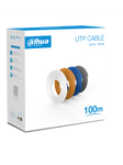 Bobina de Cable UTP Blanco 100% Cobre DAHUA/ Categoria 6/ 100 Metros/ Video y Redes