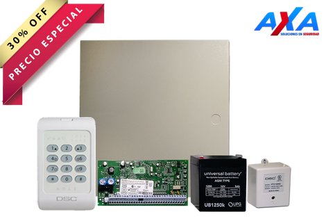 Panel de Alarma DSC 1832 y Teclado PC1404 PowerSeries