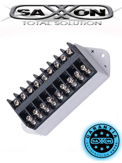 Terminal para Distribuir Corriente a 8 Conectores DC /AC